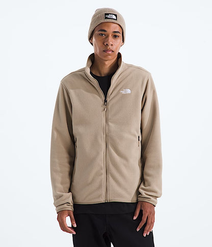 The North Face Men Glacier Fleece Jacket Mushroom Grey Summit Navy Dusk Blue TNF Mid Grey Heather Sumac TNF Black