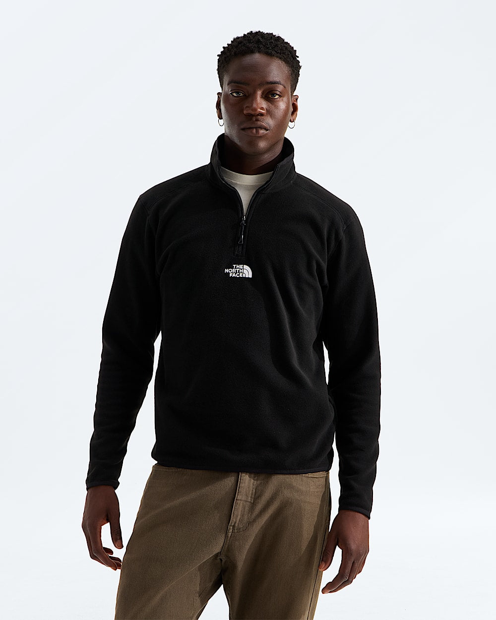 The North Face Men’s Glacier ¼ Zip—Embroidered Logo