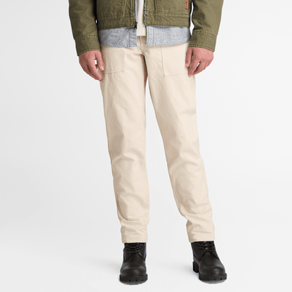 Timberland Goffstown Washed Canvas Fatigue Pant Undyed Men'S