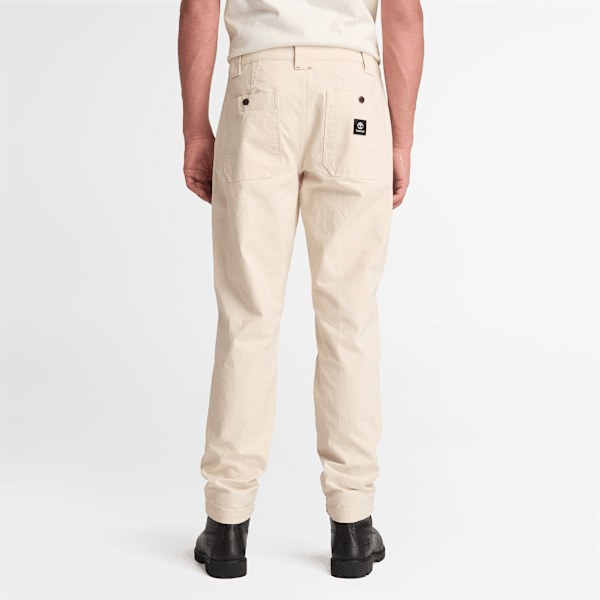 Timberland Goffstown Washed Canvas Fatigue Pant Undyed Men'S