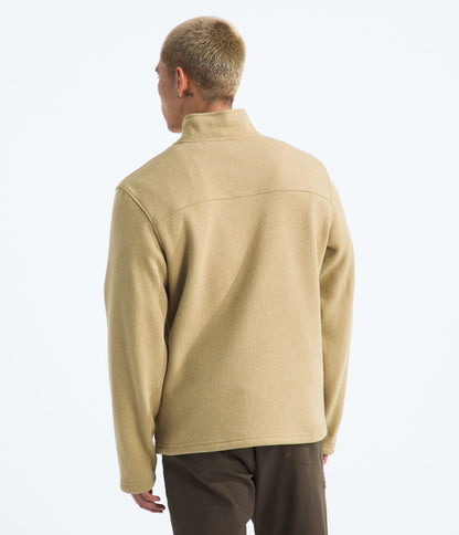 The North Face Men’s Gordon Lyons ¼-Zip Khaki Stone Heather