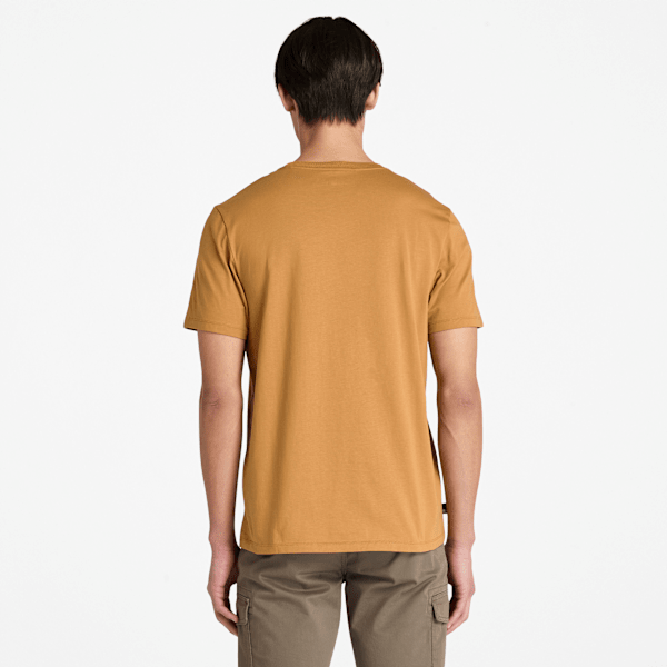Timberland Graphic Short-Sleeve T-Shirt Wheat Men'S