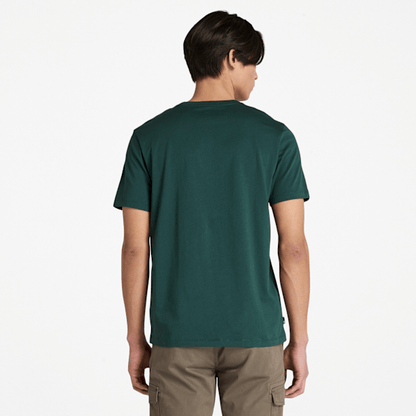 Timberland Graphic Short-Sleeve T-Shirt Dark Forest Green Men'S