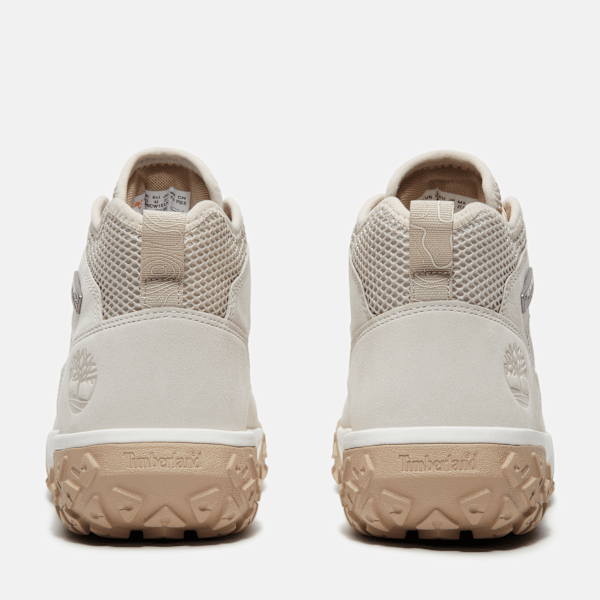 Timberland Greenstride Motion 6 Mid Lace-Up Hiking Boot Light Grey/White Men'S