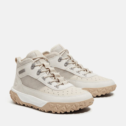 Timberland Greenstride Motion 6 Mid Lace-Up Hiking Boot Light Grey/White Men'S