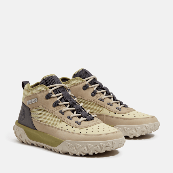 Timberland Greenstride Motion 6 Mid Lace-Up Hiking Boot Light Green Men'S