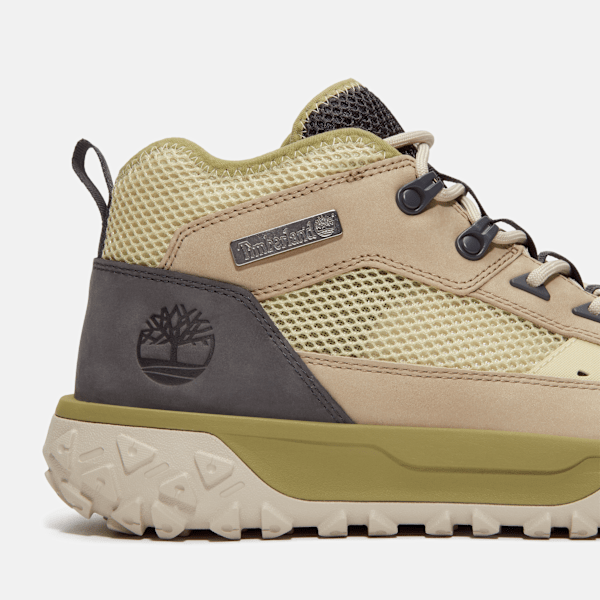 Timberland Greenstride Motion 6 Mid Lace-Up Hiking Boot Light Green Men'S