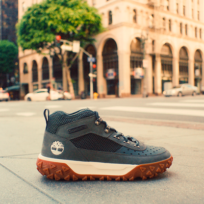 Timberland Greenstride Motion 6 Mid Lace-Up Sneaker Medium Grey Men'S