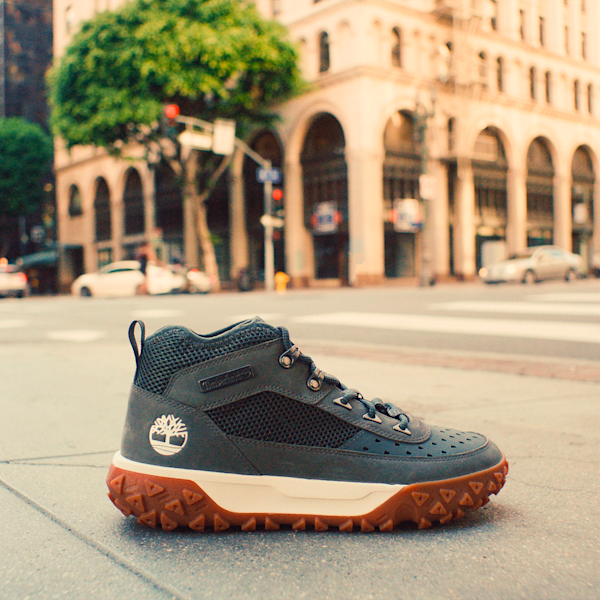 Timberland Greenstride Motion 6 Mid Lace-Up Sneaker Medium Grey Men'S