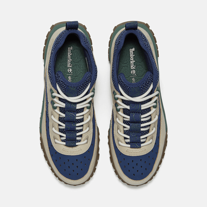 Timberland Greenstride Motion 6 Mid Perforated Sneaker Navy Nubuck/Light Beige Men'S