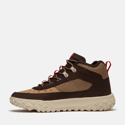 Timberland Greenstride Motion 6 Mid Sneaker Dark Brown Nubuck Men'S