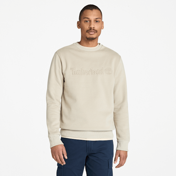 Timberland Hampton Crewneck Sweatshirt Taupe Men'S