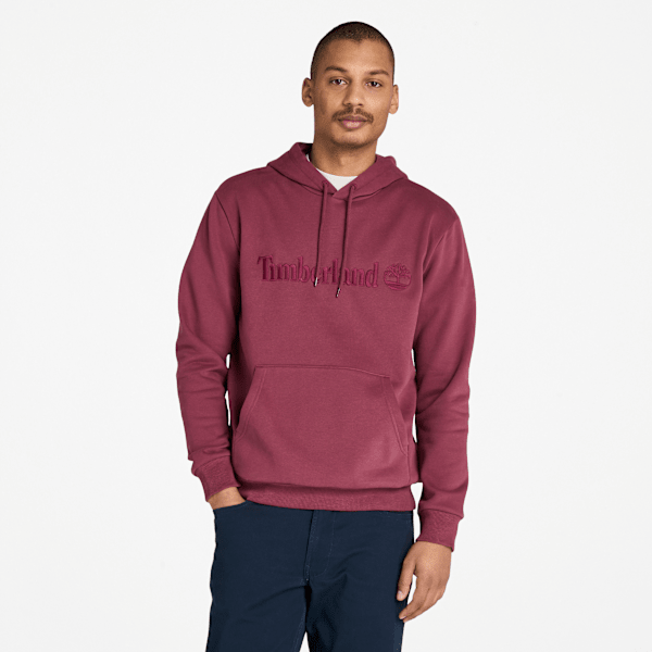 Timberland Hampton Hoodie Burgundy Men'S