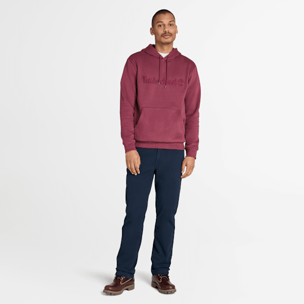 Timberland Hampton Hoodie Burgundy Men'S