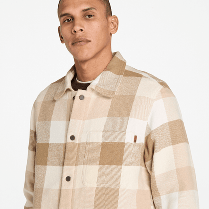 Timberland High-Pile Lined Overshirt Light Beige Men'S