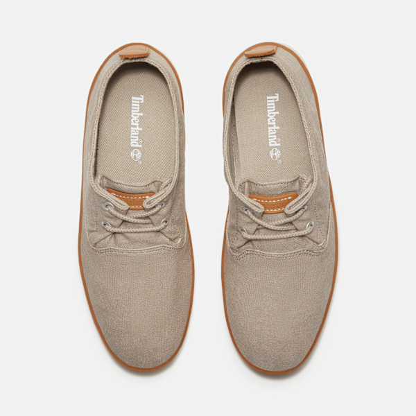 Timberland Hookset Canvas Sneaker Light Taupe Canvas Men'S