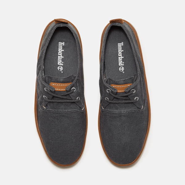 Timberland Hookset Canvas Sneaker Black Canvas Men'S