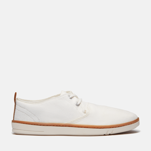 Timberland Hookset Canvas Sneaker White Canvas Men'S