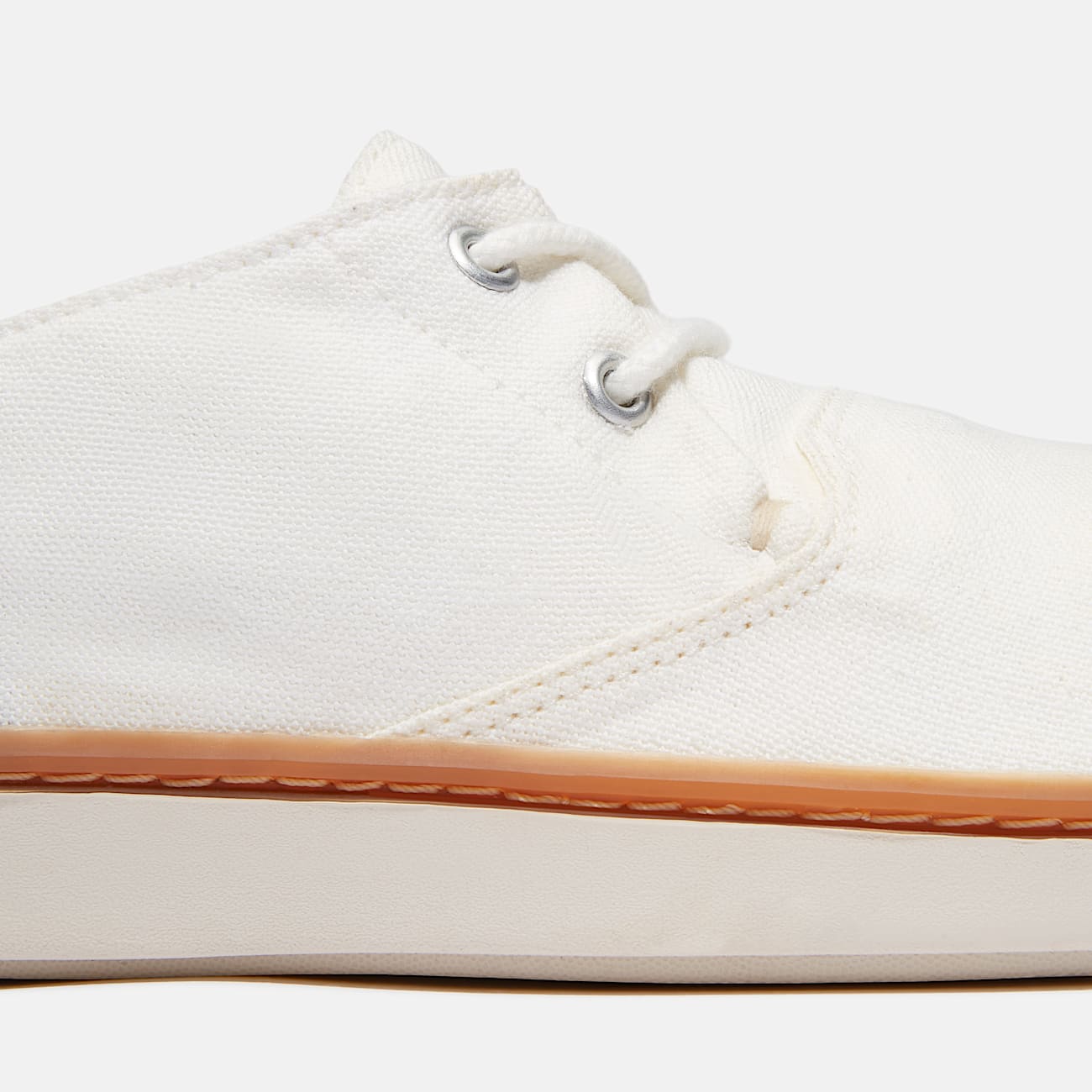 Timberland Men'S Hookset Canvas Sneaker White Canvas