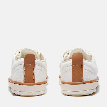 Timberland Men'S Hookset Canvas Sneaker White Canvas