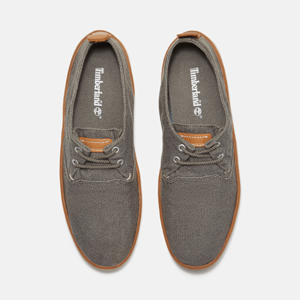 Timberland Hookset Canvas Sneaker Dark Green Canvas Men'S