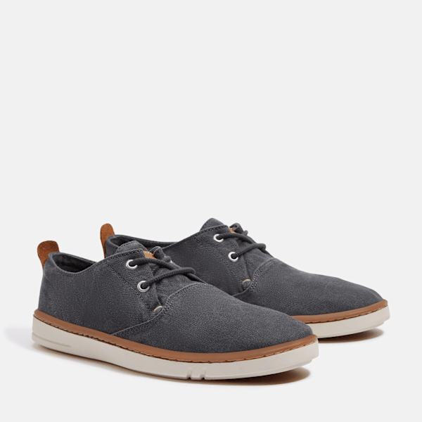 Timberland Hookset Canvas Sneaker Black Canvas Men'S
