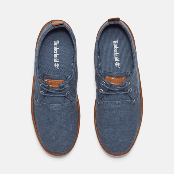 Timberland Hookset Canvas Sneaker Dark Blue Canvas Men'S