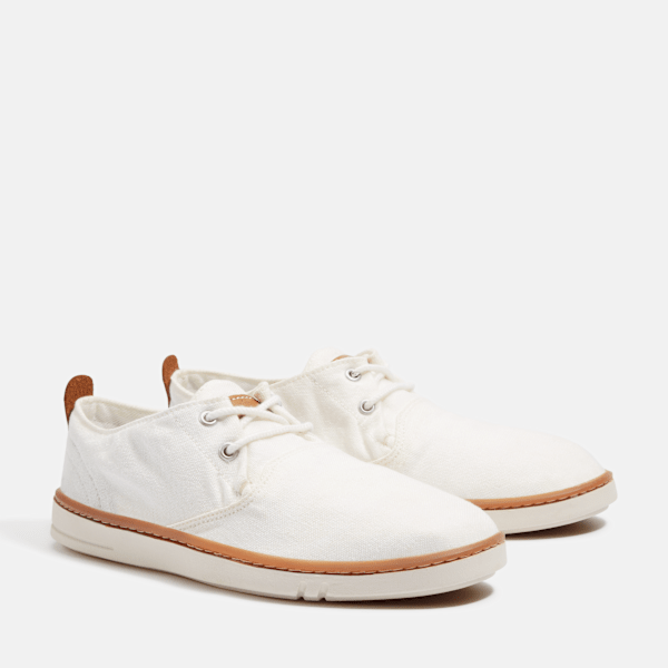 Timberland Hookset Canvas Sneaker White Canvas Men'S
