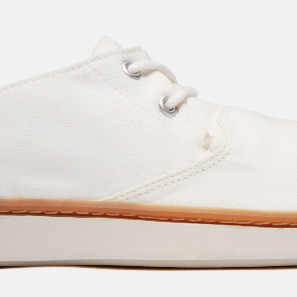 Timberland Hookset Canvas Sneaker White Canvas Men'S