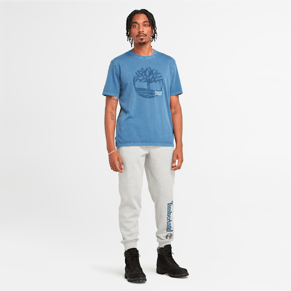 Timberland Kennebec River Brushed Back Sweatpant Medium Grey Heather Men'S