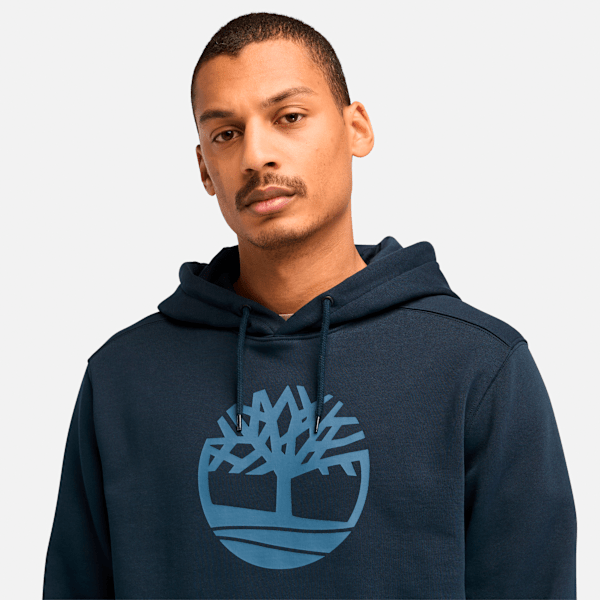 Timberland Kennebec River Tree Logo Hoodie Dark Sapphire Men'S