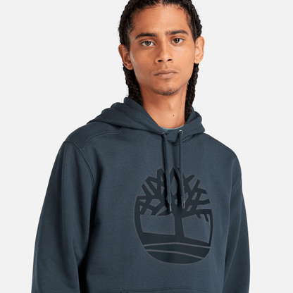 Timberland Kennebec River Tree Logo Hoodie Dark Denim Men'S