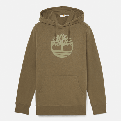 Timberland Kennebec River Tree Logo Hoodie Leaf Green Men'S