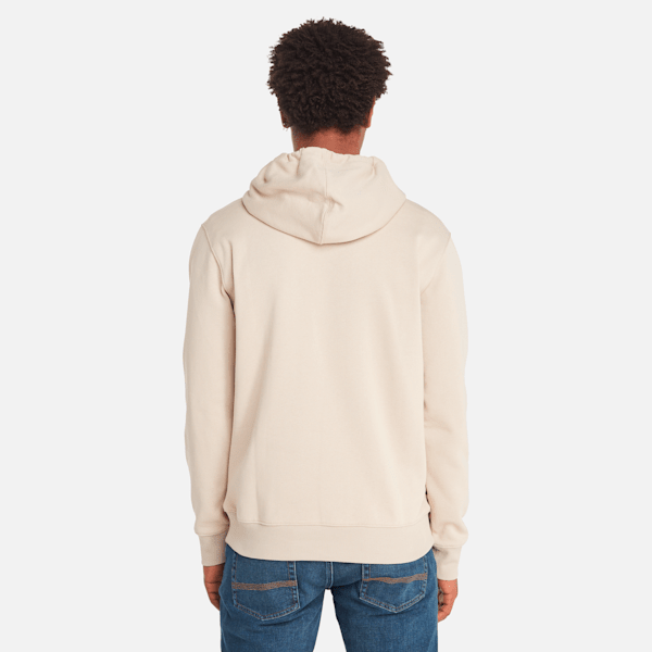 Timberland Kennebec River Tree Logo Hoodie Taupe Men'S