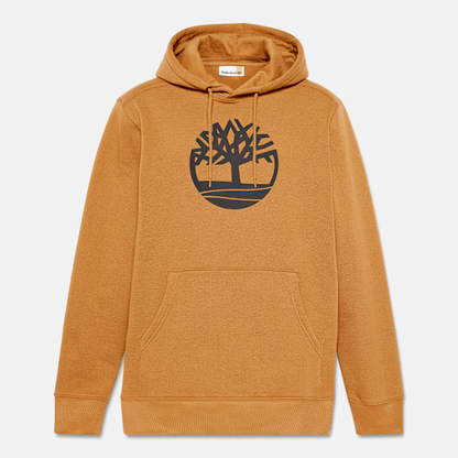 Timberland Kennebec River Tree Logo Hoodie Wheat/Black Men'S