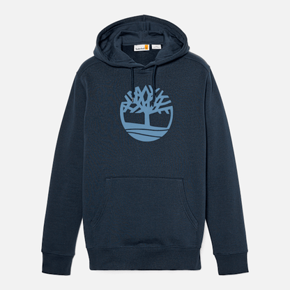 Timberland Kennebec River Tree Logo Hoodie Dark Sapphire Men'S