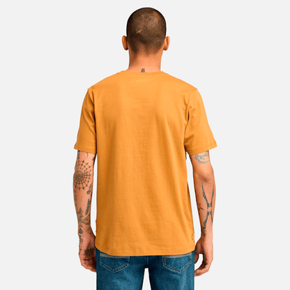 Timberland Kennebec River Tree Logo T-Shirt Wheat Men'S