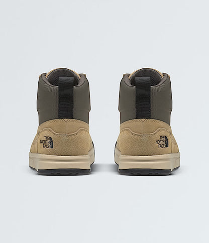 The North Face Mens Larimer Mid Waterproof Boots Khaki Stone