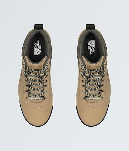 The North Face Mens Larimer Mid Waterproof Boots Khaki Stone