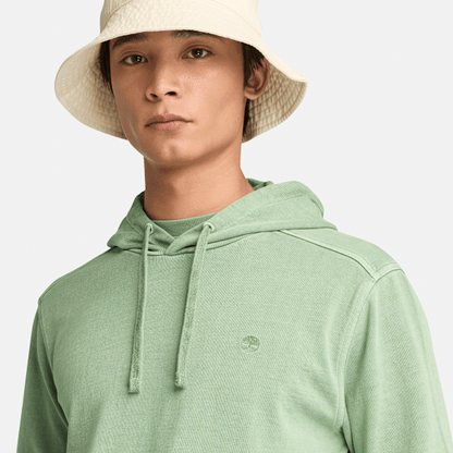 Timberland Merrymack River Garment Dye Hoodie Green Bay Men'S