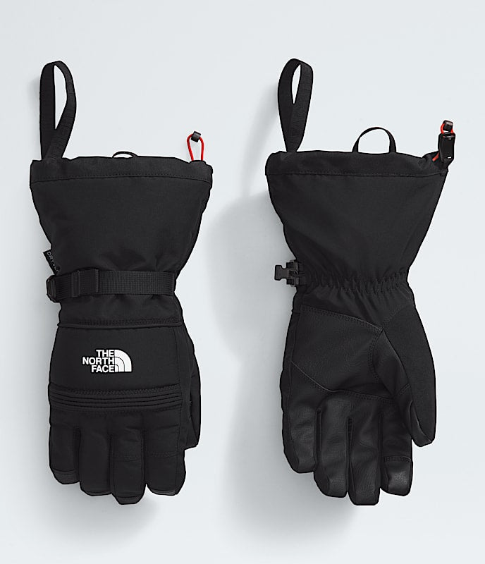 The North Face Men Montana Ski Gloves TNF Medium Grey Heather Sumac TNF Black Dusk Blue Fizz Lime