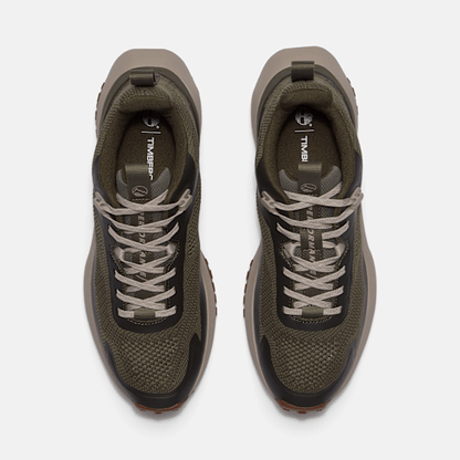 Timberland Motion Access Low Lace-Up Sneaker Dark Green Knit Men'S