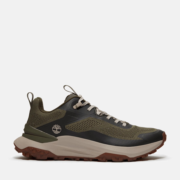 Timberland Motion Access Low Lace-Up Sneaker Dark Green Knit Men'S