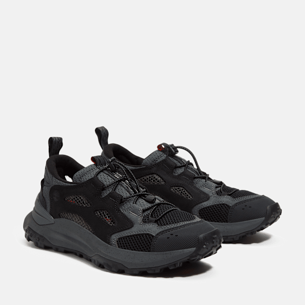 Timberland Motion Access Low Lace-Up Sneaker Black Mesh Men'S