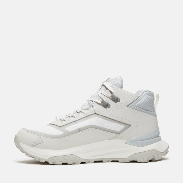 Timberland Motion Access Mid Lace-Up Waterproof Sneaker White Ripstop Men'S