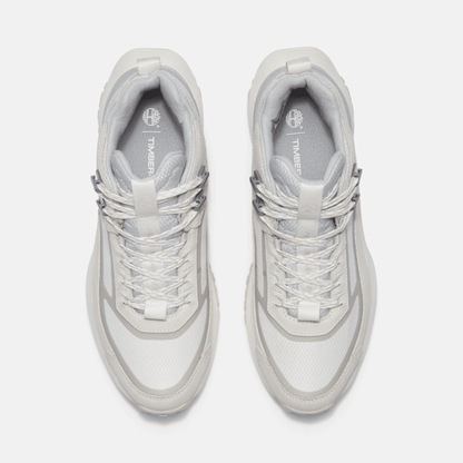 Timberland Motion Access Mid Lace-Up Waterproof Sneaker White Ripstop Men'S