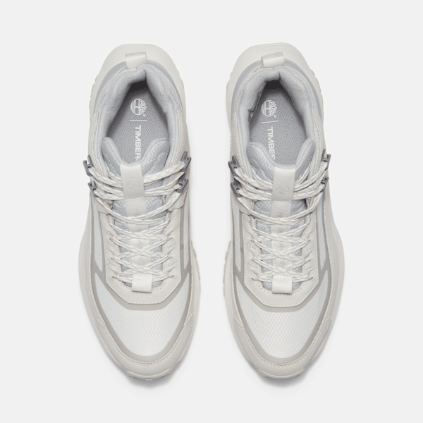 Timberland Motion Access Mid Lace-Up Waterproof Sneaker White Ripstop Men'S