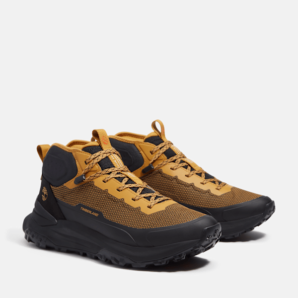Timberland Motion Access Mid Sneaker Wheat Mesh Men'S