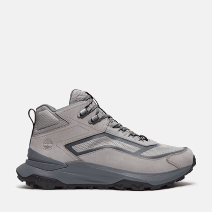 Timberland Motion Access Mid Waterproof Sneaker Medium Grey Ripstop Men'S