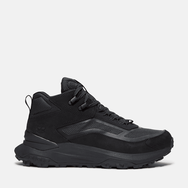 Timberland Motion Access Mid Waterproof Sneaker Black Ripstop Men'S